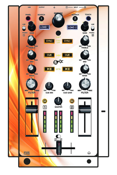 Akai Pro AMX Skin Orange Swirl